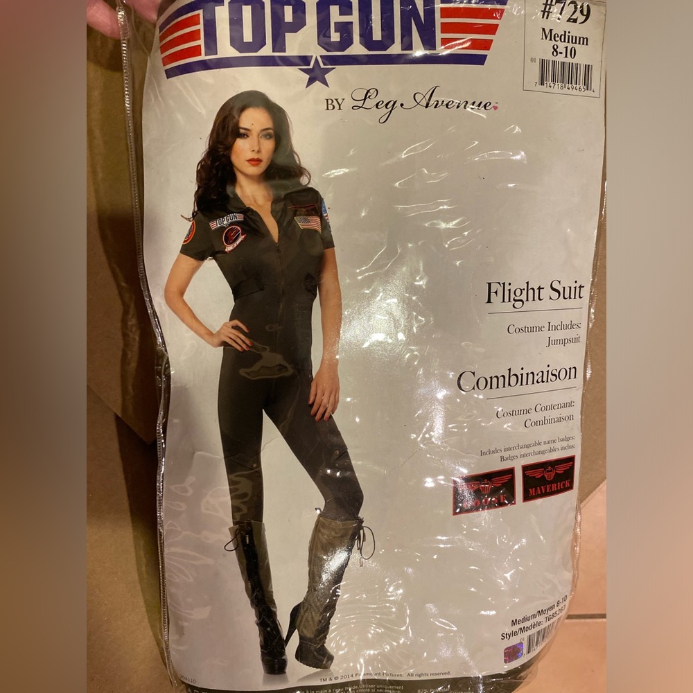 Top Gun Female Costume